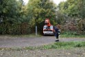 Einsatz BF Koeln PKW im See Koeln Esch P241